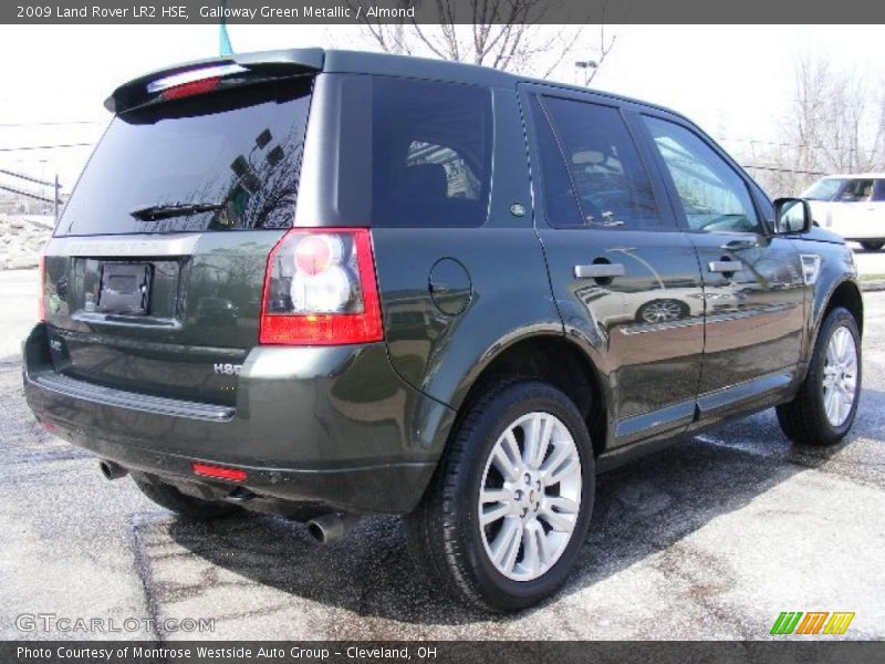 Galloway Green Metallic / Almond 2009 Land Rover LR2 HSE