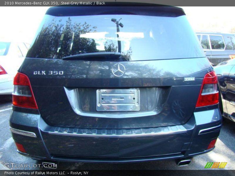 Steel Grey Metallic / Black 2010 Mercedes-Benz GLK 350