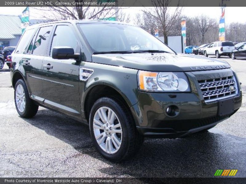 Galloway Green Metallic / Almond 2009 Land Rover LR2 HSE
