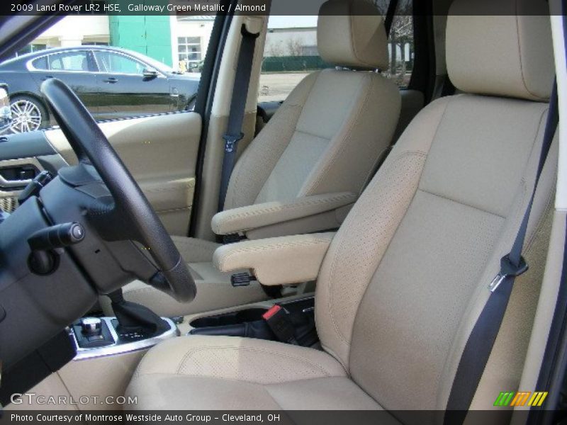 Galloway Green Metallic / Almond 2009 Land Rover LR2 HSE