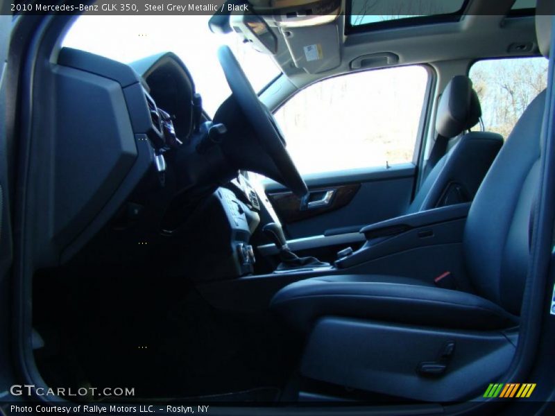 Steel Grey Metallic / Black 2010 Mercedes-Benz GLK 350