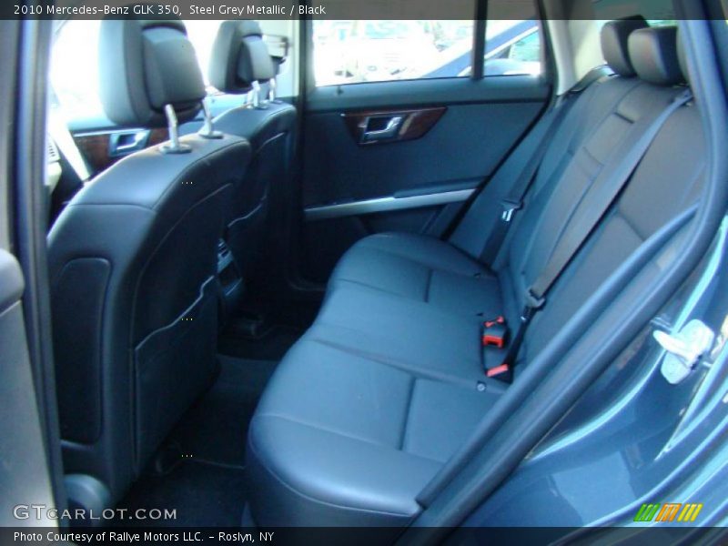 Steel Grey Metallic / Black 2010 Mercedes-Benz GLK 350