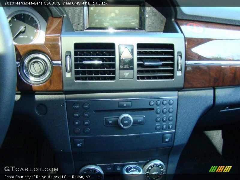 Steel Grey Metallic / Black 2010 Mercedes-Benz GLK 350