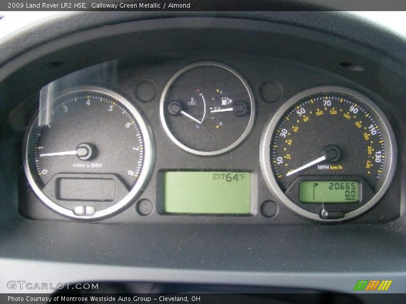 Galloway Green Metallic / Almond 2009 Land Rover LR2 HSE