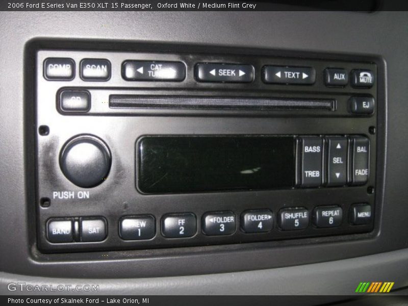 Oxford White / Medium Flint Grey 2006 Ford E Series Van E350 XLT 15 Passenger