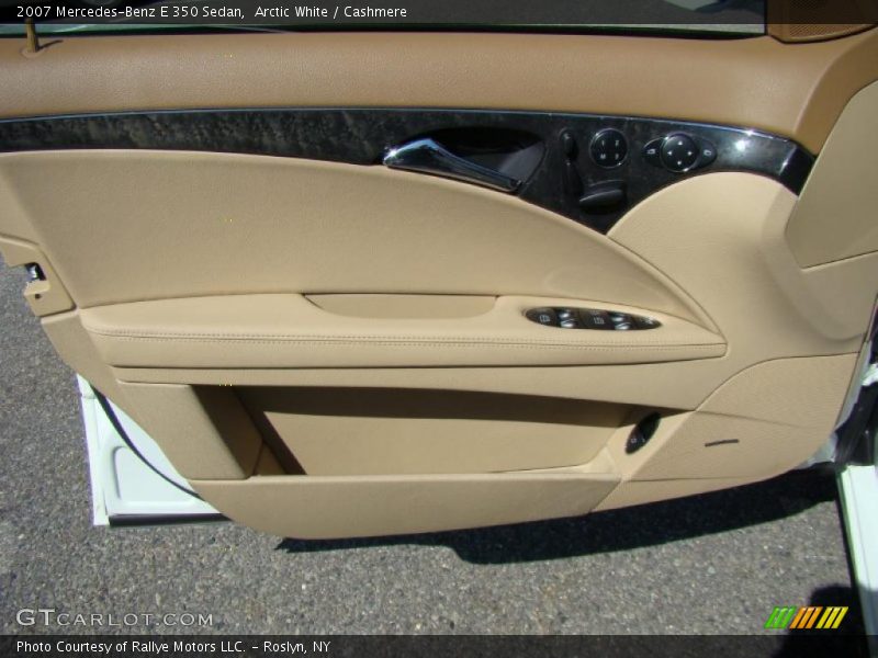 Arctic White / Cashmere 2007 Mercedes-Benz E 350 Sedan