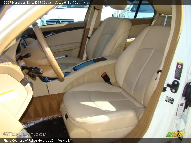 Arctic White / Cashmere 2007 Mercedes-Benz E 350 Sedan