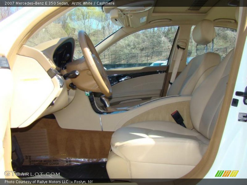 Arctic White / Cashmere 2007 Mercedes-Benz E 350 Sedan