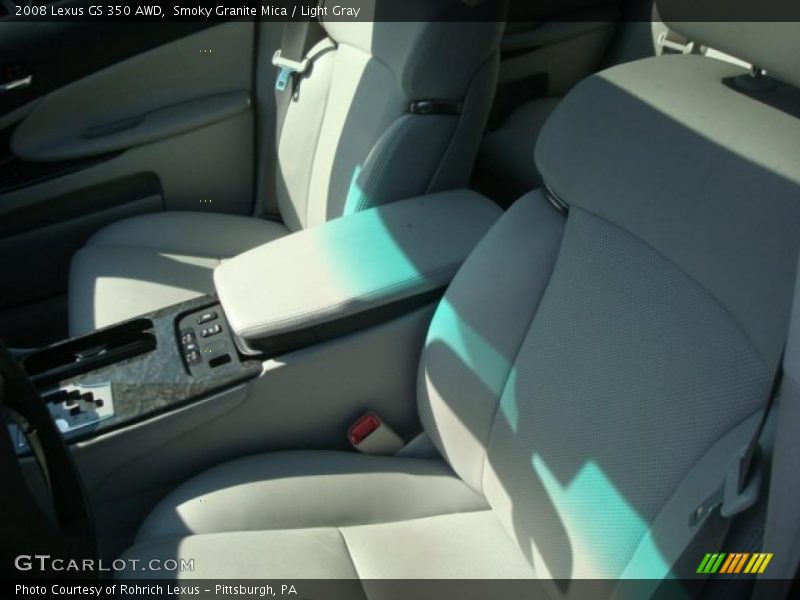 Smoky Granite Mica / Light Gray 2008 Lexus GS 350 AWD