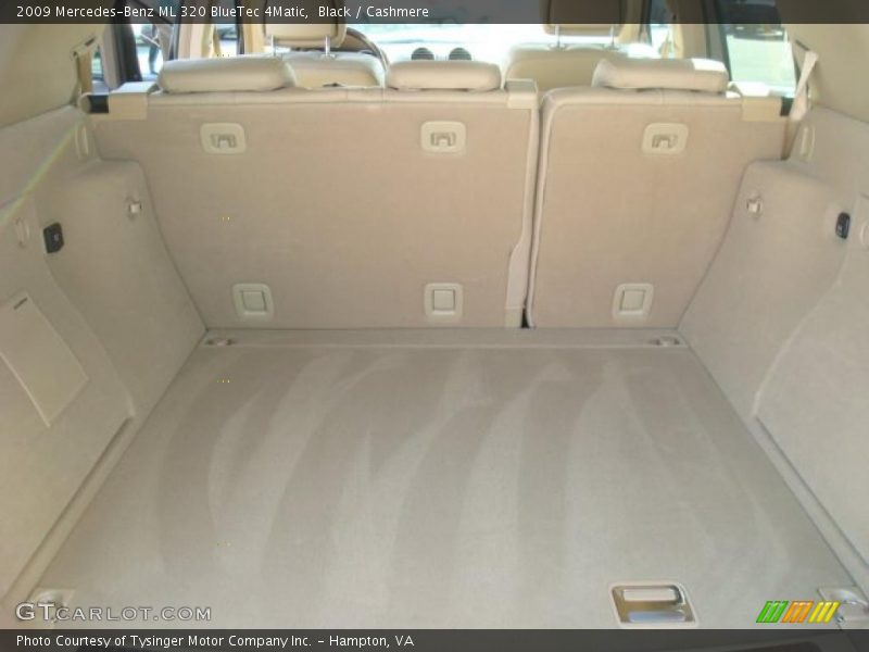 Black / Cashmere 2009 Mercedes-Benz ML 320 BlueTec 4Matic