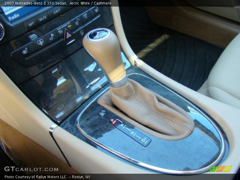 Arctic White / Cashmere 2007 Mercedes-Benz E 350 Sedan