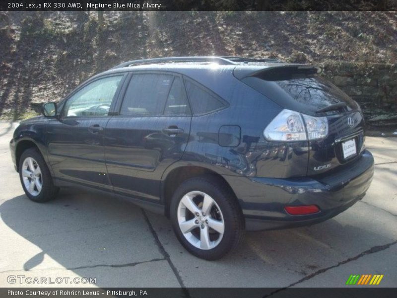 Neptune Blue Mica / Ivory 2004 Lexus RX 330 AWD