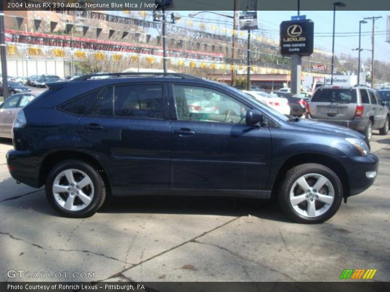 Neptune Blue Mica / Ivory 2004 Lexus RX 330 AWD