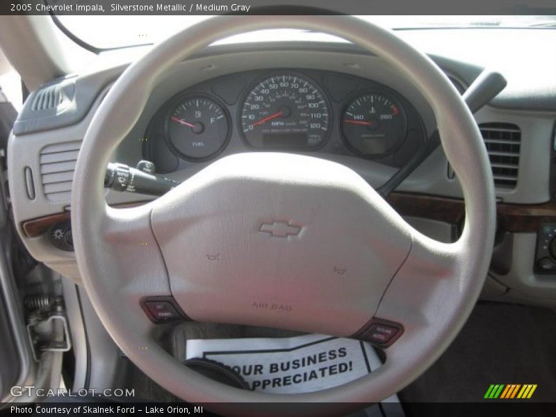 Silverstone Metallic / Medium Gray 2005 Chevrolet Impala