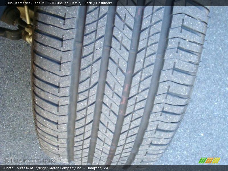 Black / Cashmere 2009 Mercedes-Benz ML 320 BlueTec 4Matic