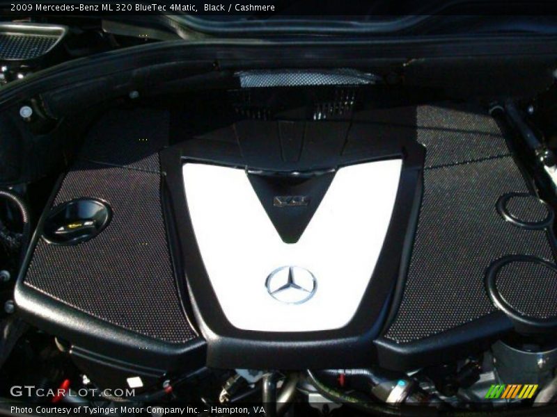 Black / Cashmere 2009 Mercedes-Benz ML 320 BlueTec 4Matic
