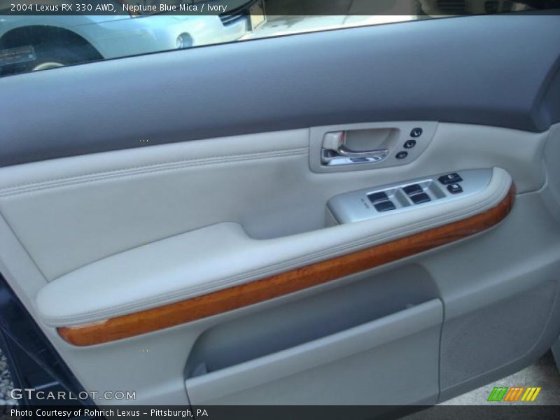 Neptune Blue Mica / Ivory 2004 Lexus RX 330 AWD