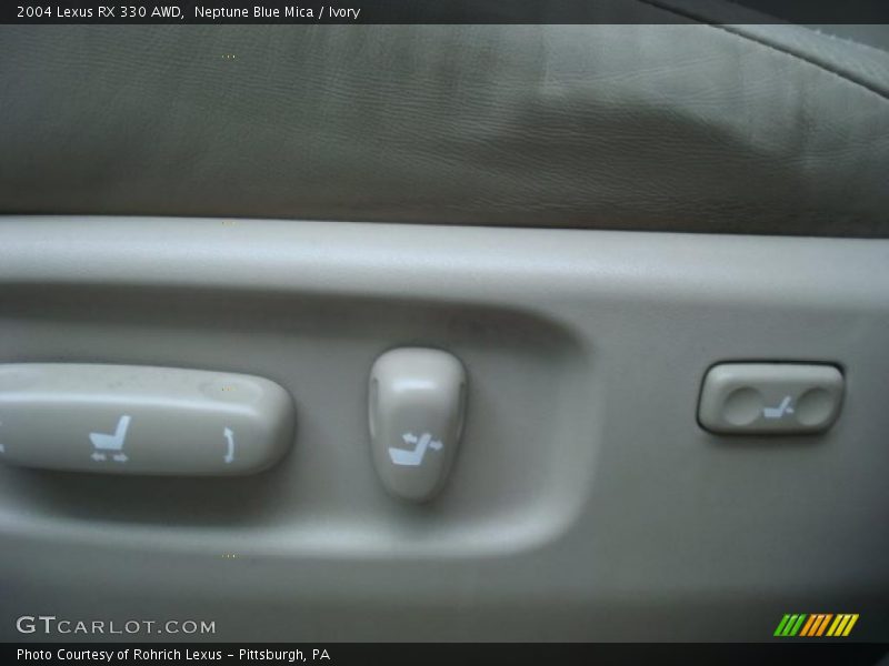 Neptune Blue Mica / Ivory 2004 Lexus RX 330 AWD