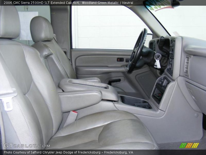 Woodland Green Metallic / Neutral 2006 GMC Sierra 2500HD SLT Extended Cab 4x4