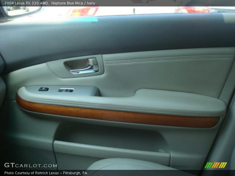 Neptune Blue Mica / Ivory 2004 Lexus RX 330 AWD