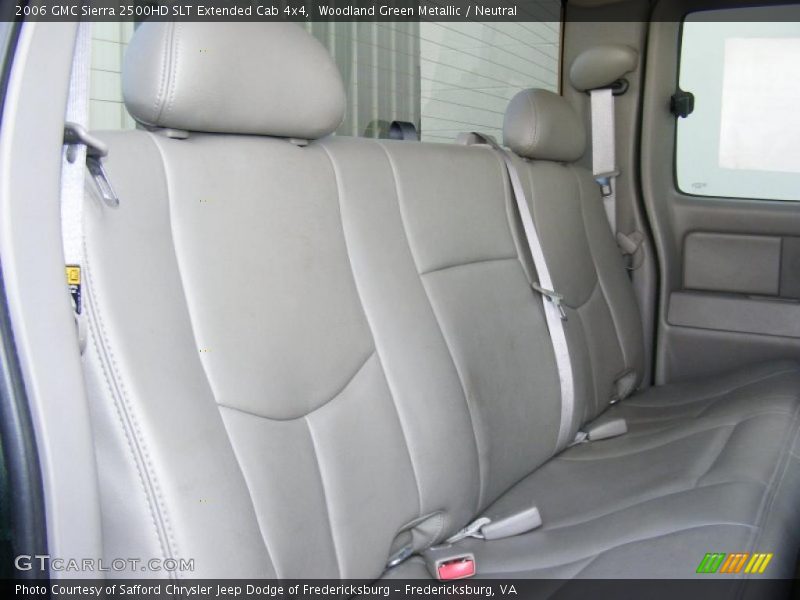 Woodland Green Metallic / Neutral 2006 GMC Sierra 2500HD SLT Extended Cab 4x4