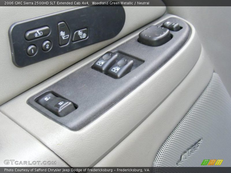 Woodland Green Metallic / Neutral 2006 GMC Sierra 2500HD SLT Extended Cab 4x4