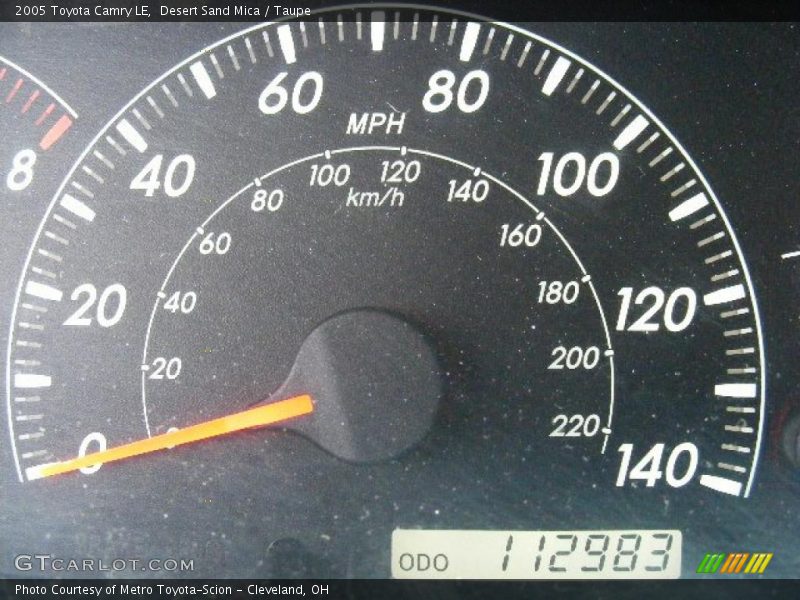 Desert Sand Mica / Taupe 2005 Toyota Camry LE