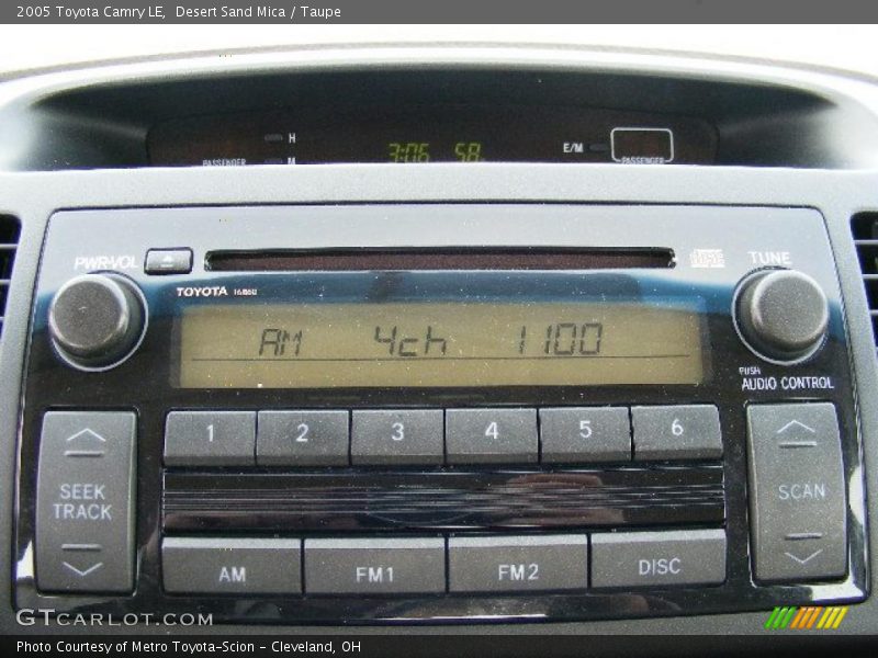 Desert Sand Mica / Taupe 2005 Toyota Camry LE