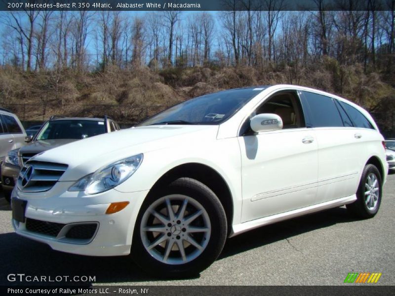 Alabaster White / Macadamia 2007 Mercedes-Benz R 350 4Matic