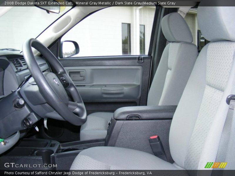 Mineral Gray Metallic / Dark Slate Gray/Medium Slate Gray 2008 Dodge Dakota SXT Extended Cab