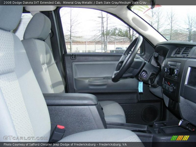 Mineral Gray Metallic / Dark Slate Gray/Medium Slate Gray 2008 Dodge Dakota SXT Extended Cab