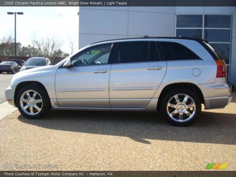 Bright Silver Metallic / Light Taupe 2005 Chrysler Pacifica Limited AWD