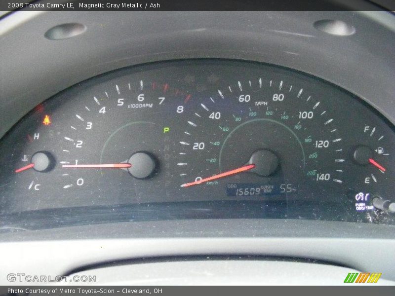 Magnetic Gray Metallic / Ash 2008 Toyota Camry LE