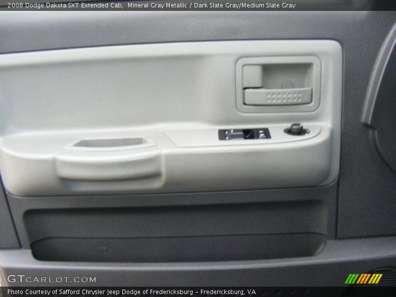 Mineral Gray Metallic / Dark Slate Gray/Medium Slate Gray 2008 Dodge Dakota SXT Extended Cab