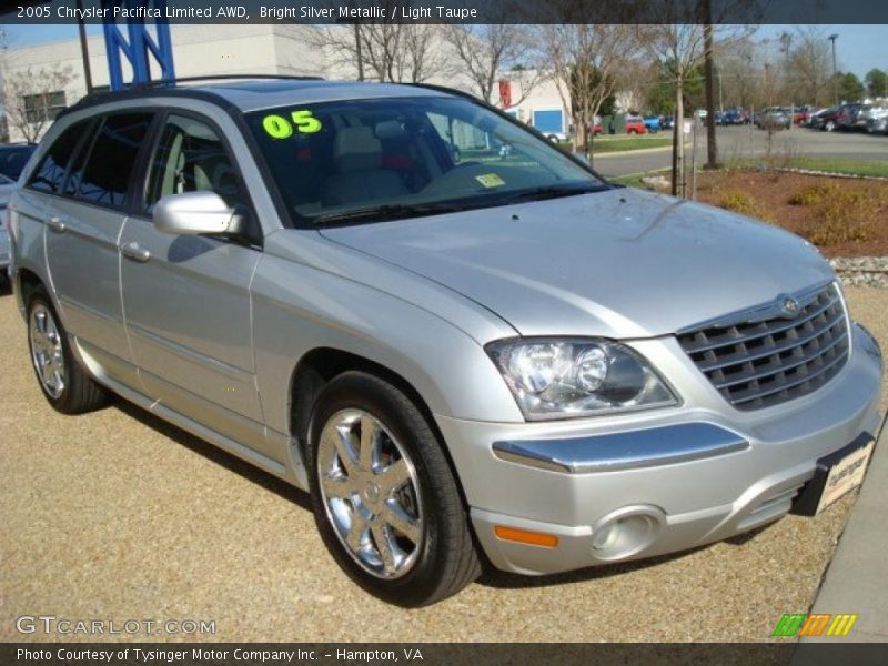 Bright Silver Metallic / Light Taupe 2005 Chrysler Pacifica Limited AWD