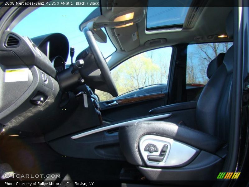 Black / Black 2008 Mercedes-Benz ML 350 4Matic
