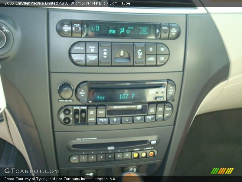 Bright Silver Metallic / Light Taupe 2005 Chrysler Pacifica Limited AWD