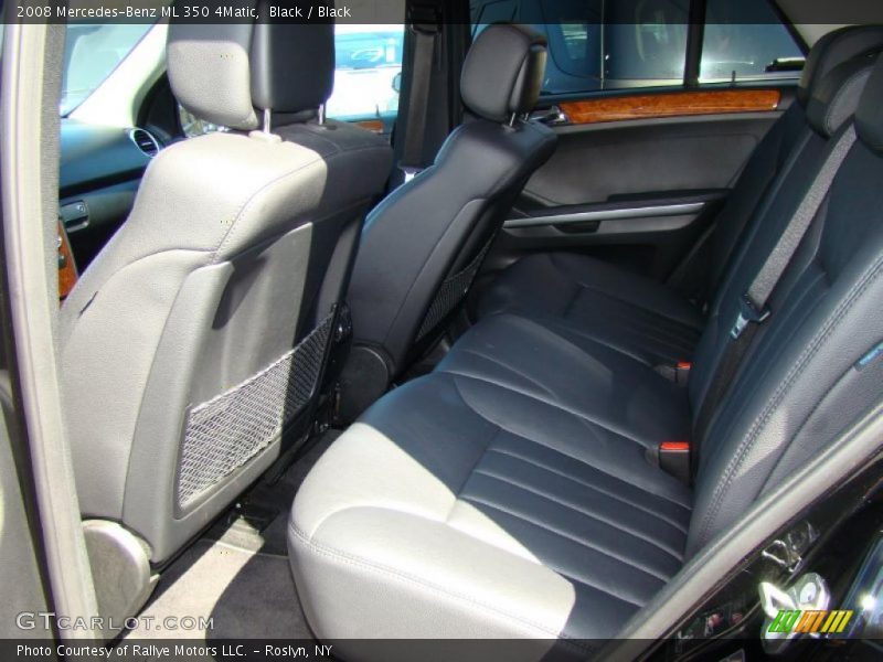 Black / Black 2008 Mercedes-Benz ML 350 4Matic