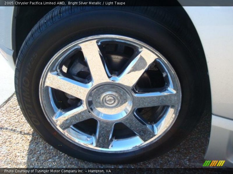 Bright Silver Metallic / Light Taupe 2005 Chrysler Pacifica Limited AWD