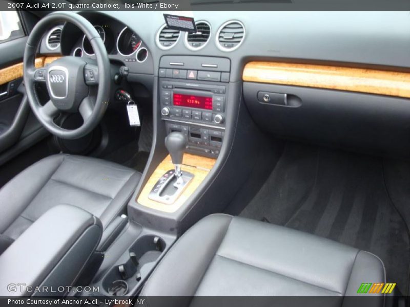 Ibis White / Ebony 2007 Audi A4 2.0T quattro Cabriolet