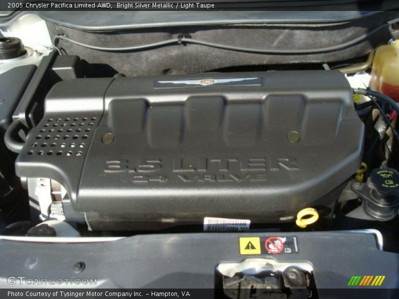 Bright Silver Metallic / Light Taupe 2005 Chrysler Pacifica Limited AWD