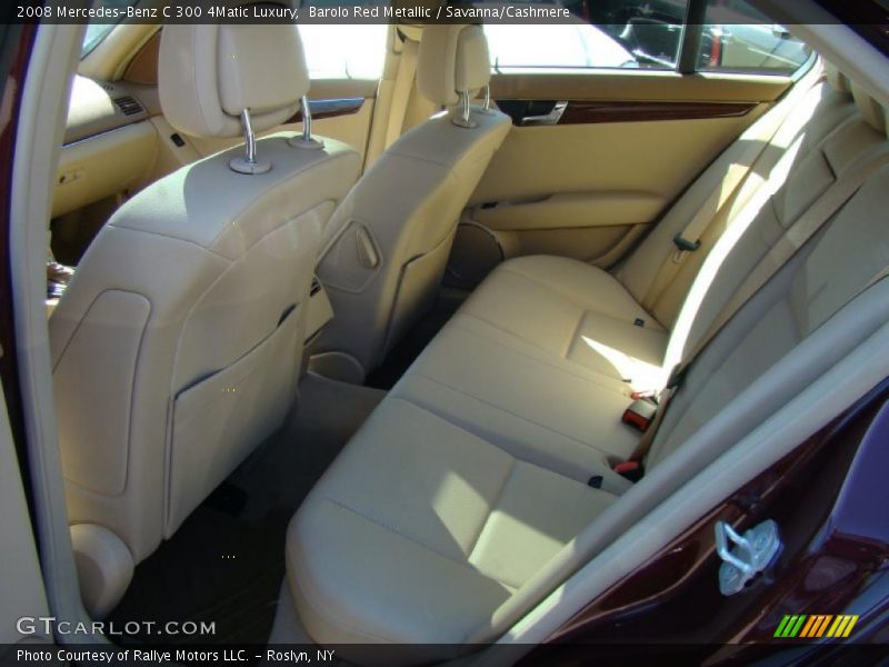 Barolo Red Metallic / Savanna/Cashmere 2008 Mercedes-Benz C 300 4Matic Luxury