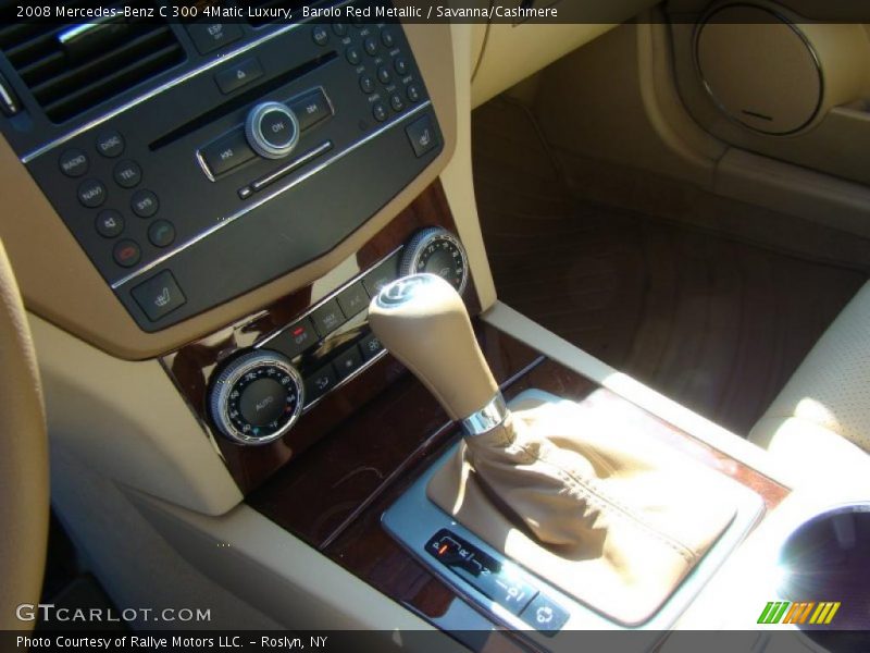 Barolo Red Metallic / Savanna/Cashmere 2008 Mercedes-Benz C 300 4Matic Luxury