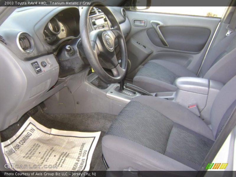 Titanium Metallic / Gray 2003 Toyota RAV4 4WD