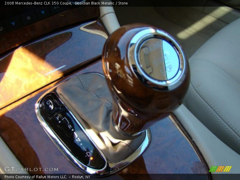 Obsidian Black Metallic / Stone 2008 Mercedes-Benz CLK 350 Coupe