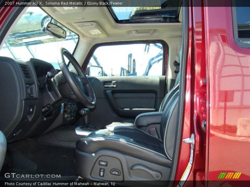 Sonoma Red Metallic / Ebony Black/Pewter 2007 Hummer H3 X