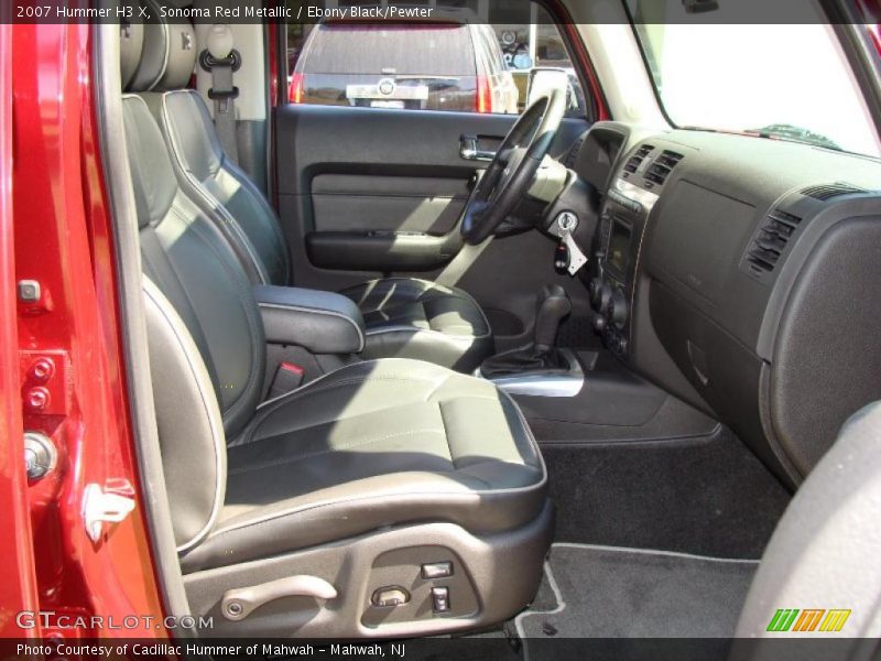 Sonoma Red Metallic / Ebony Black/Pewter 2007 Hummer H3 X