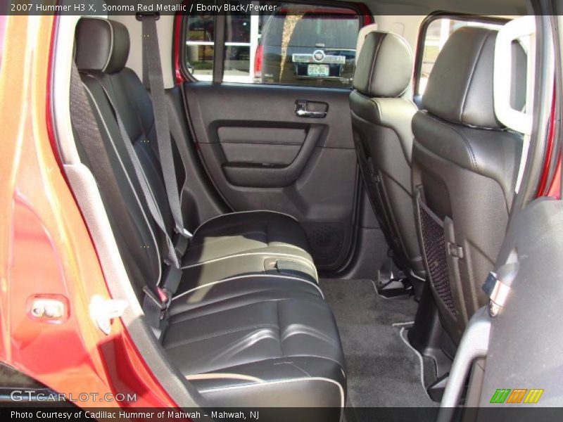 Sonoma Red Metallic / Ebony Black/Pewter 2007 Hummer H3 X