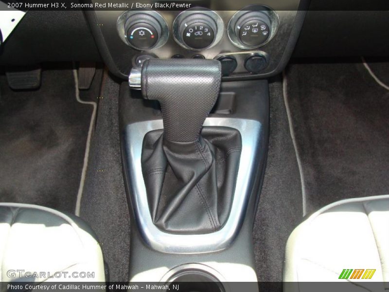 Sonoma Red Metallic / Ebony Black/Pewter 2007 Hummer H3 X