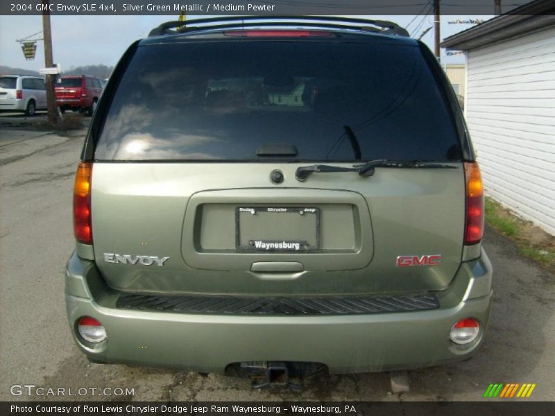 Silver Green Metallic / Medium Pewter 2004 GMC Envoy SLE 4x4